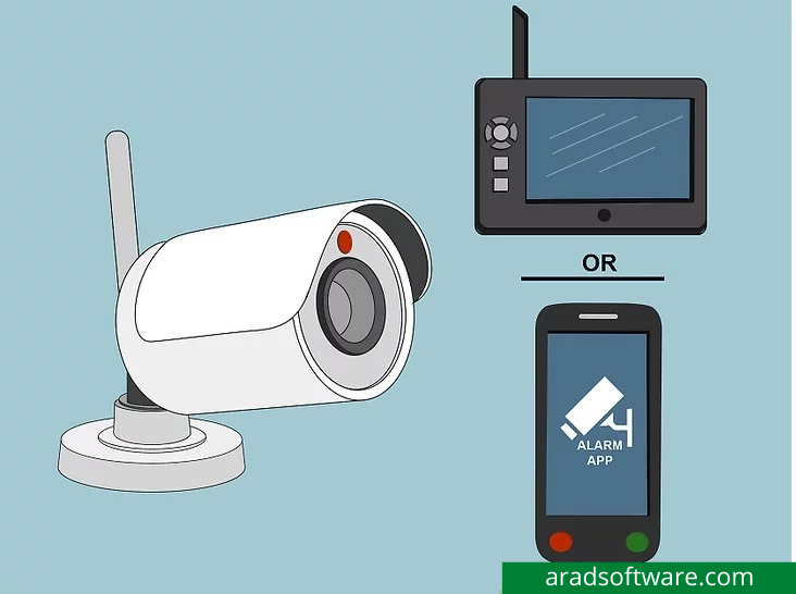 یک سیستم دوربین مداربسته با هشدار نصب کنید تا بتوانید از هر مشکلی مطلع شوید.